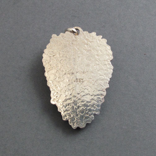 Crazy Lace Agate Pendant, Sterling Silver, Oxidized Granulation, Statement Necklace, One of a Kind, Gem-lover