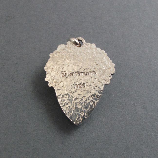 Crazy Lace Agate Pendant, Sterling Silver, Oxidized Granulation, Neutral, Teardrop Necklace, One of a Kind