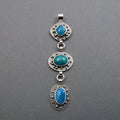 Peruvian Opal, Sterling Silver Pendant, Articulated Kinetic Necklace, Gem Lover Jewelry, Boulder Opal Boho